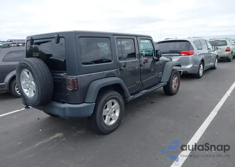 2018 Jeep Wrangler Jk Unlimited Sport S 4X4 z USA, uszkodzony, nr VIN 1C4BJWDG9JL896315